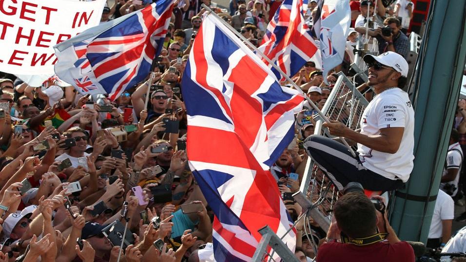 World champion F1 driver Lewis Hamilton